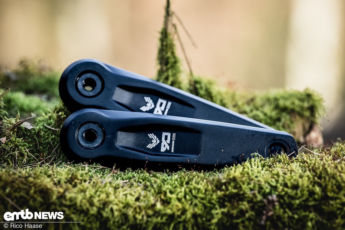 Fürs E-MTB hat SRAM zwei Kurbellängen in petto.