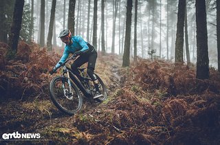 Leicht und potent – so soll das Mondraker Crafty Carbon auf dem Trail maximalen Genuss bescheren Leicht und potent – so soll das Mondraker Crafty Carbon auf dem Trail maximalen Genuss bescheren