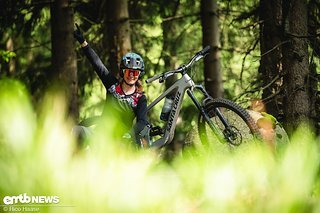 „Wer möchte das Santa Cruz Heckler SL fahren?“ – Hier! Ich! Ich! Ihiiiich! „Wer möchte das Santa Cruz Heckler SL fahren?“ – Hier! Ich! Ich! Ihiiiich!