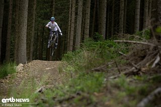 Auch in der Luft macht das Orbea eine gute Figur Auch in der Luft macht das Orbea eine gute Figur