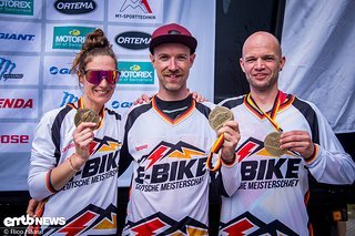 Hier seht ihr die neuen deutschen E-Bike Meister Hier seht ihr die neuen deutschen E-Bike Meister