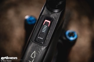 Im Oberrohr sitzt, wie gewohnt, der LED-Controller Im Oberrohr sitzt, wie gewohnt, der LED-Controller