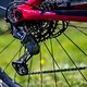 Die 12 Gänge wechselt ein Shimano XT-Schaltwerk