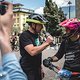 Kaum im eMTB-RockShocker-Team und schon gefragter Interviewpartner